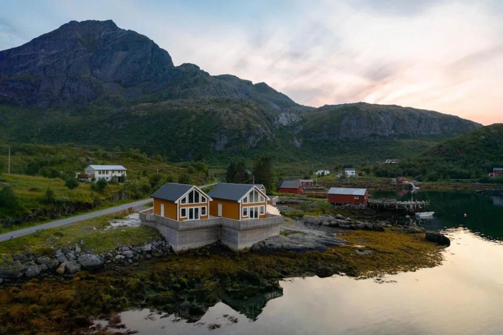 Modern Rorbu Ryten 1 Sund  Eksteriør bilde