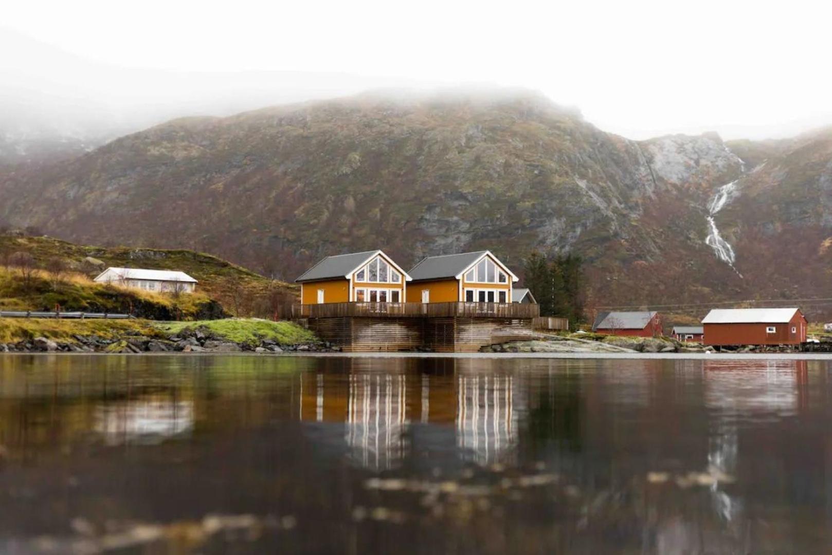 Modern Rorbu Ryten 1 Sund  Eksteriør bilde